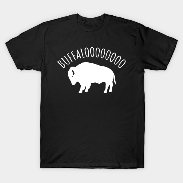 Buffalo American Bison Buffalooooo T-Shirt by Brobocop